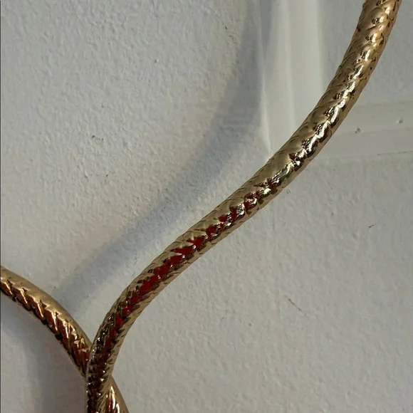 Gold Snake Choker Necklace - Picture 6 of 10
